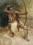 "Woodland Warrior" Z. S. Liang Giclee Canvas